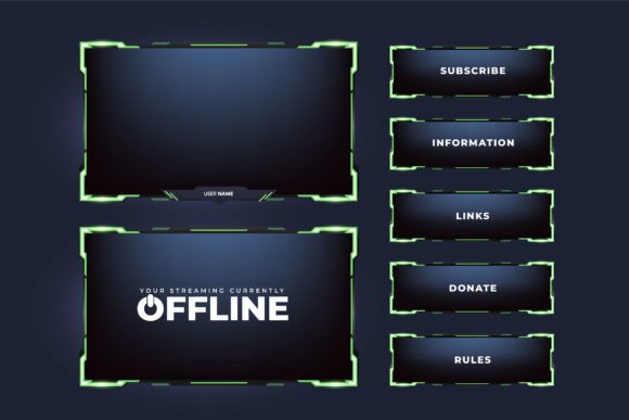 Download Online Game Screen Border Design Vector - Screen Collection